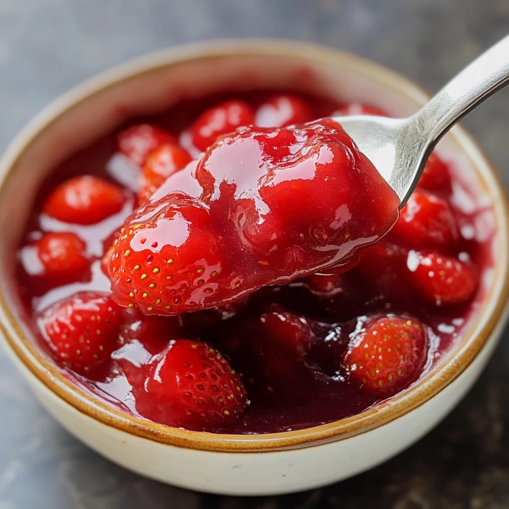 The Best Homemade Strawberry Cake Filling - Alrightwithme