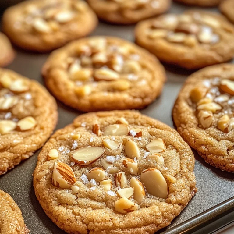 Toffee Almond Cookies