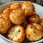 Air Fryer Cheesy Mashed Potato Balls