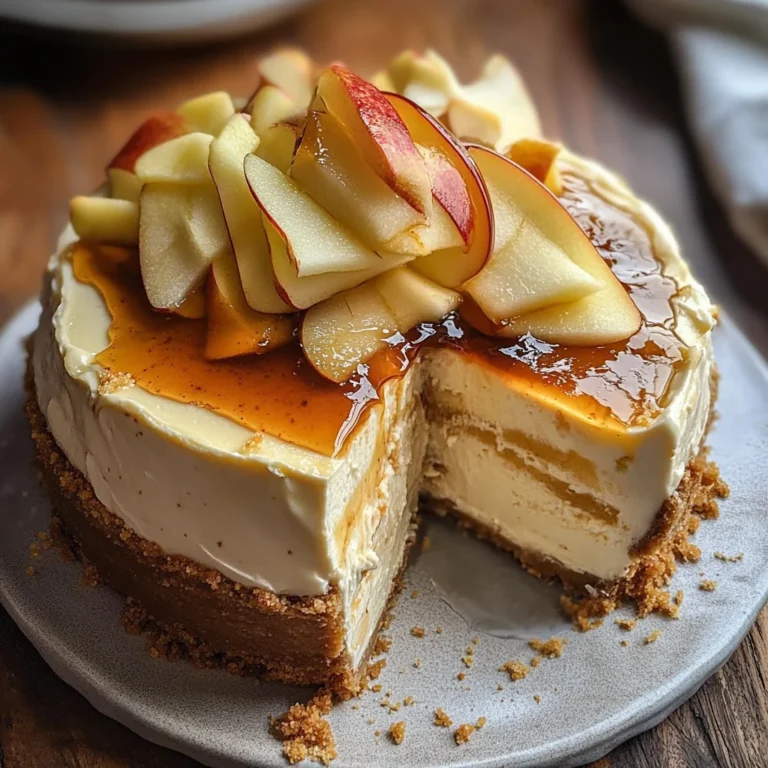 Apple Cider Cheesecake