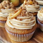 Apple Crumble Cupcakes