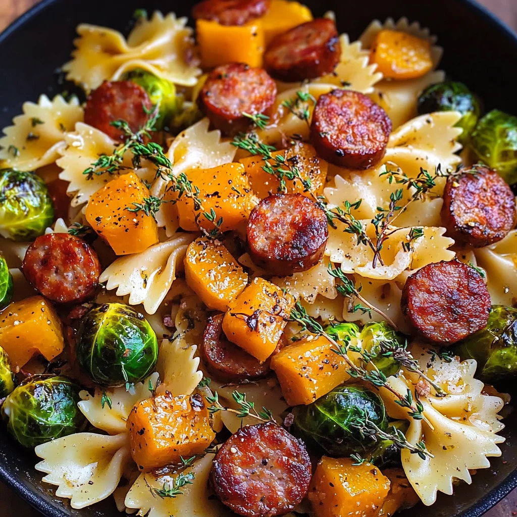 Autumn Sausage Pasta Squash: Amazing 25-Min Fall Favorite