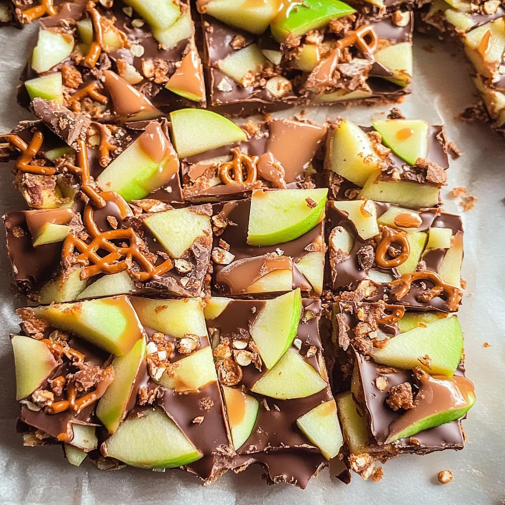 Caramel Apple Bark