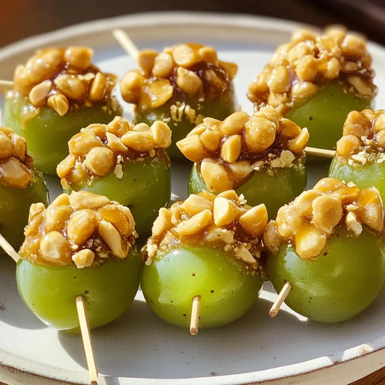 Caramel Apple Grapes