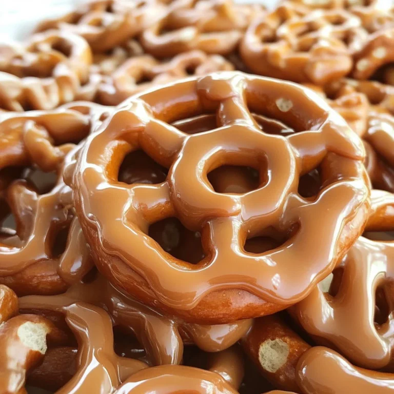 Caramel Pretzels