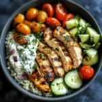 Chicken Tzatziki Bowls
