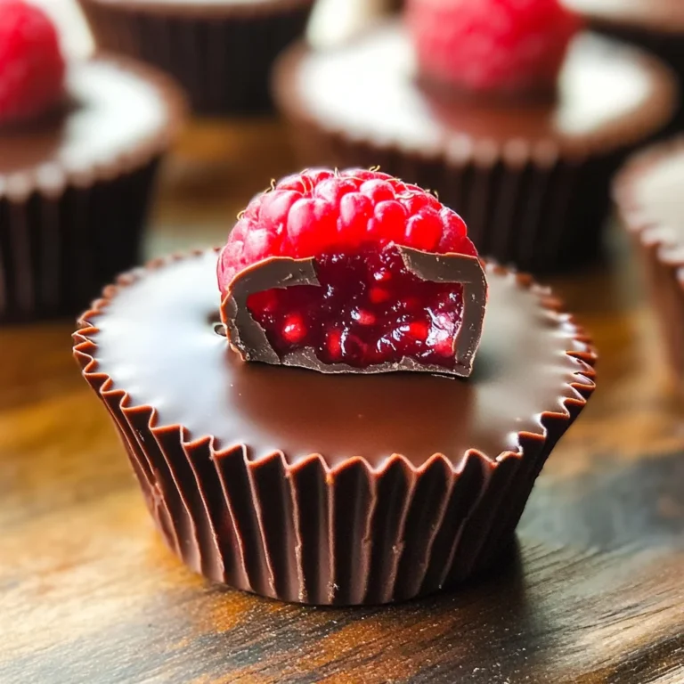 Chocolate Raspberry Cups