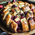 Cranberry Brie Pull-Apart Bread