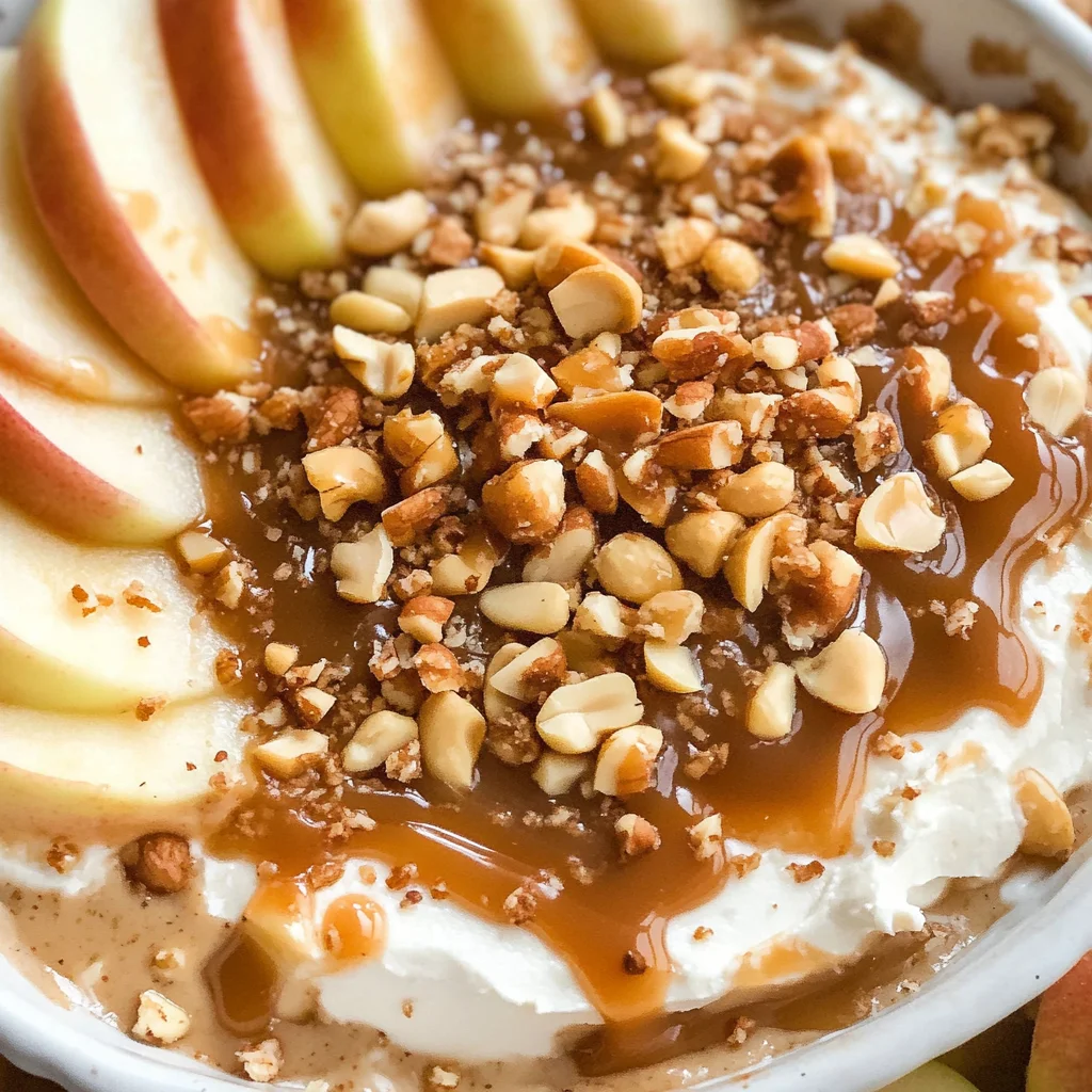 Cream Cheese Caramel Apple Dip