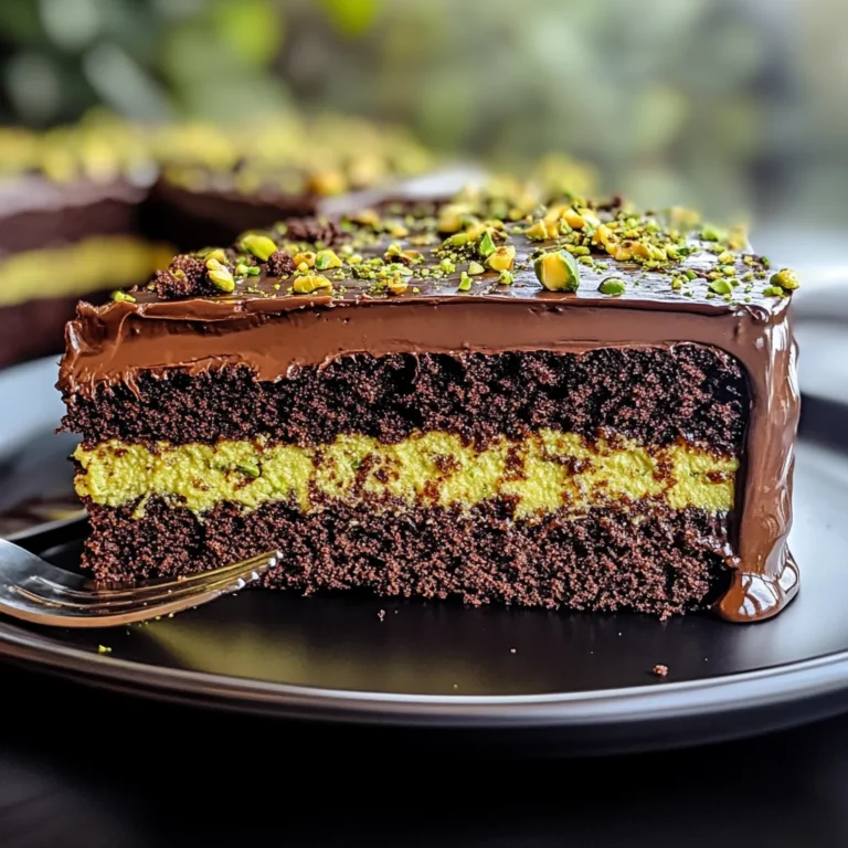 Dubai Chocolate Cake