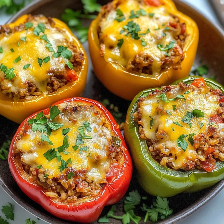 Easy Stuffed Bell Peppers Recipe