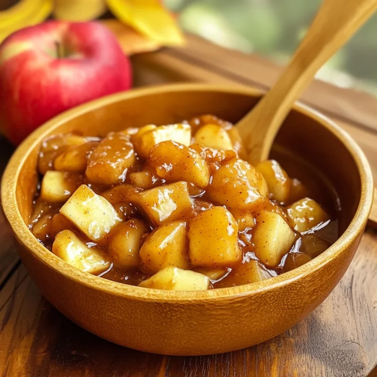 Homemade Apple Pie Filling