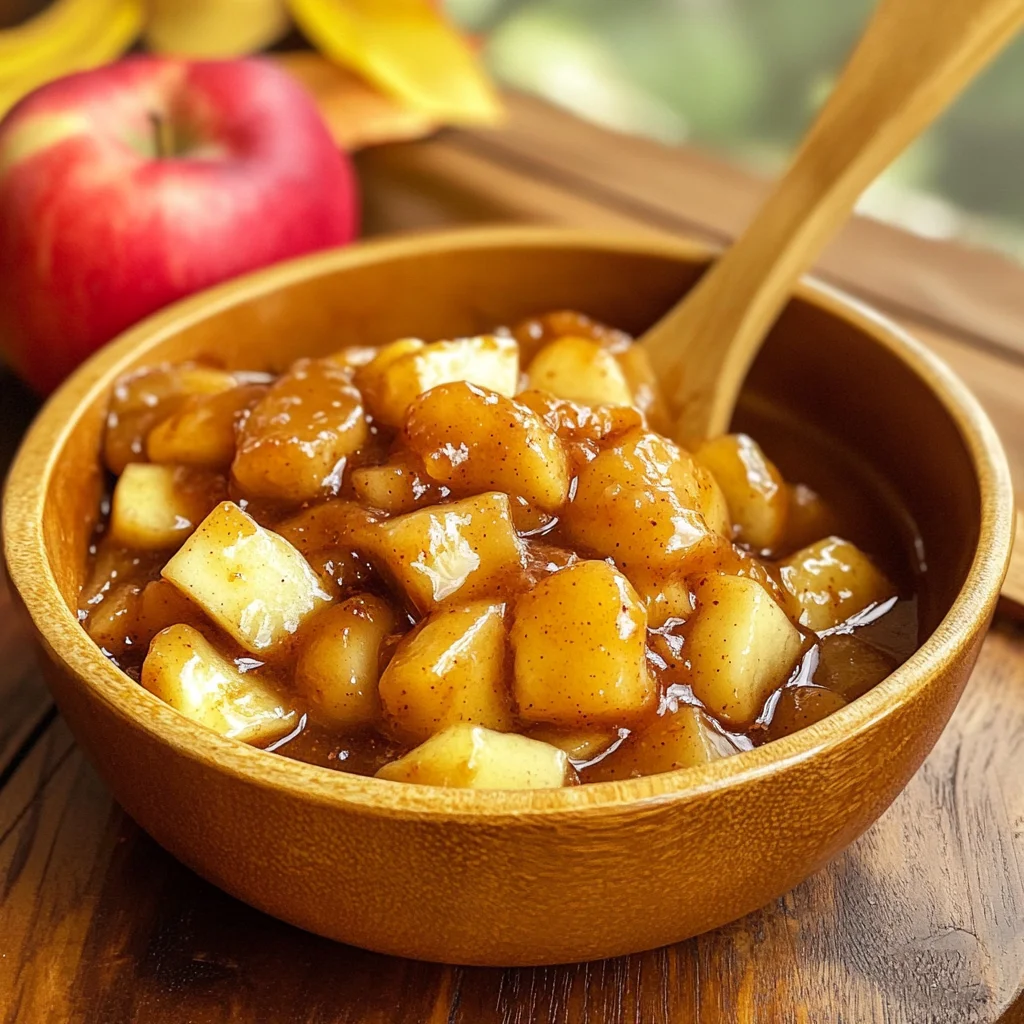 Homemade Apple Pie Filling