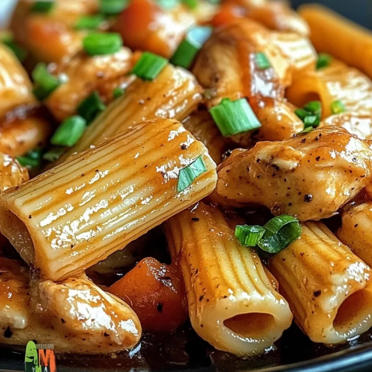 Honey Pepper Chicken Panini Pasta