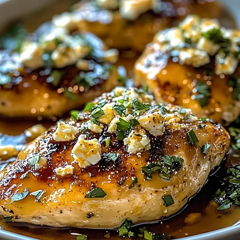Hot Honey Feta Chicken Dish: A Deliciously Spicy and Savory Recipe