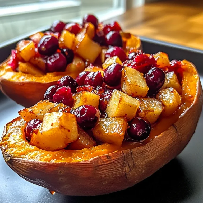 Indulge in Cranberry Apple Twice-Baked Sweet Potatoes This Fall!