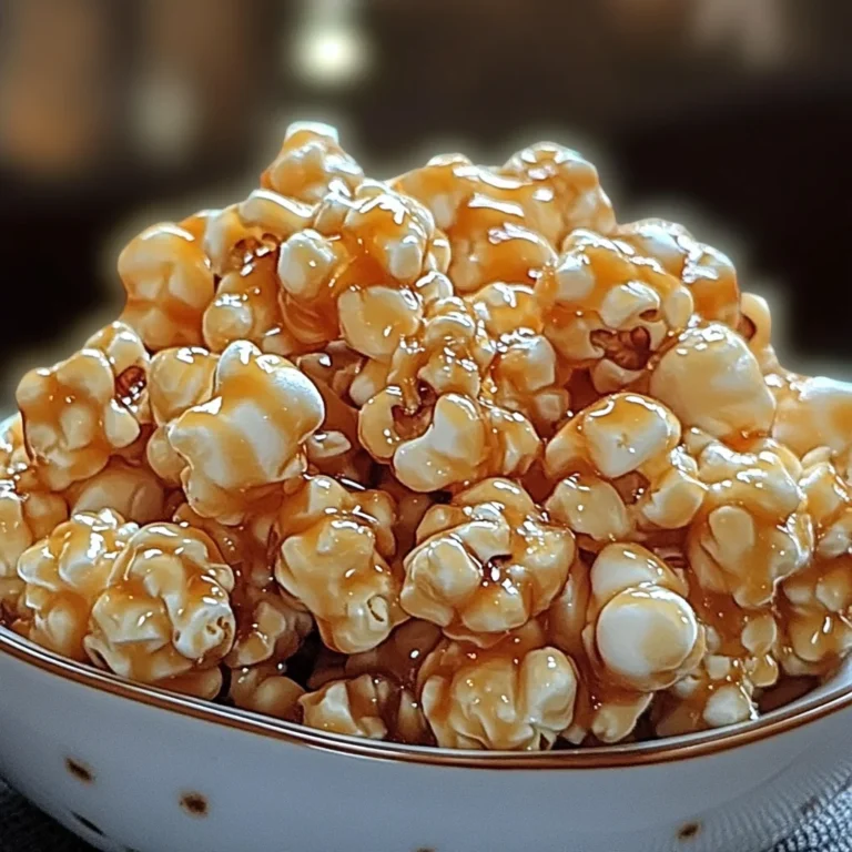 Marshmallow Caramel Corn