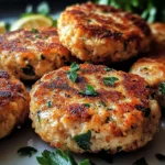 Mediterranean Chicken Patties