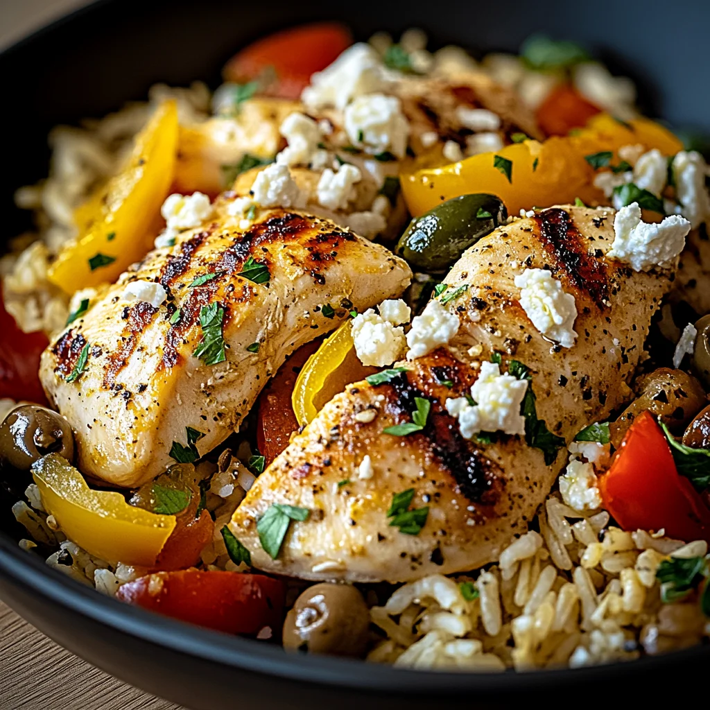 Mediterranean Chicken and Rice