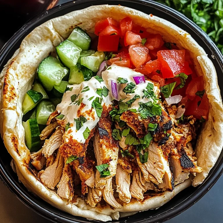 Middle Eastern Chicken Shawarma