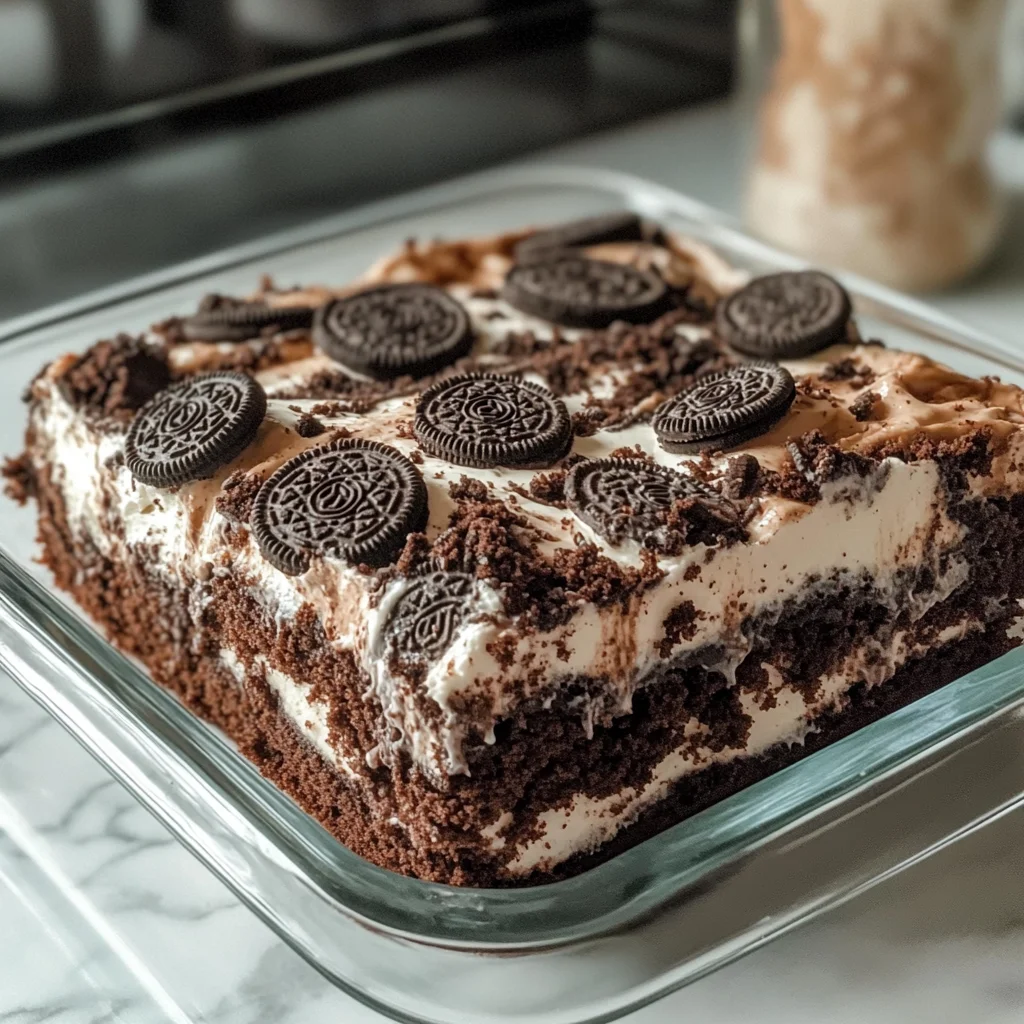 Oreo Dump Cake