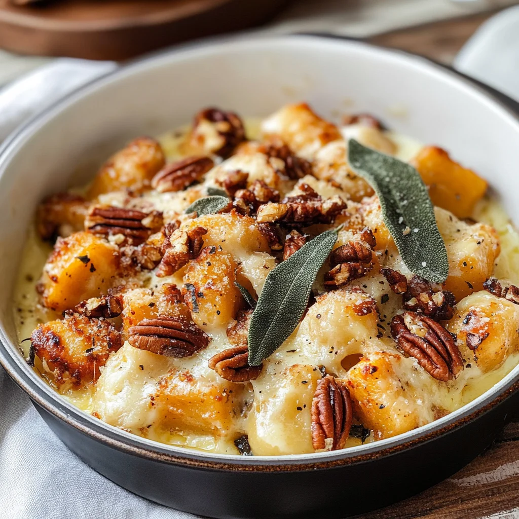 Pumpkin Gnocchi Bake