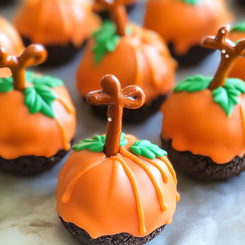 Pumpkin Oreo Balls