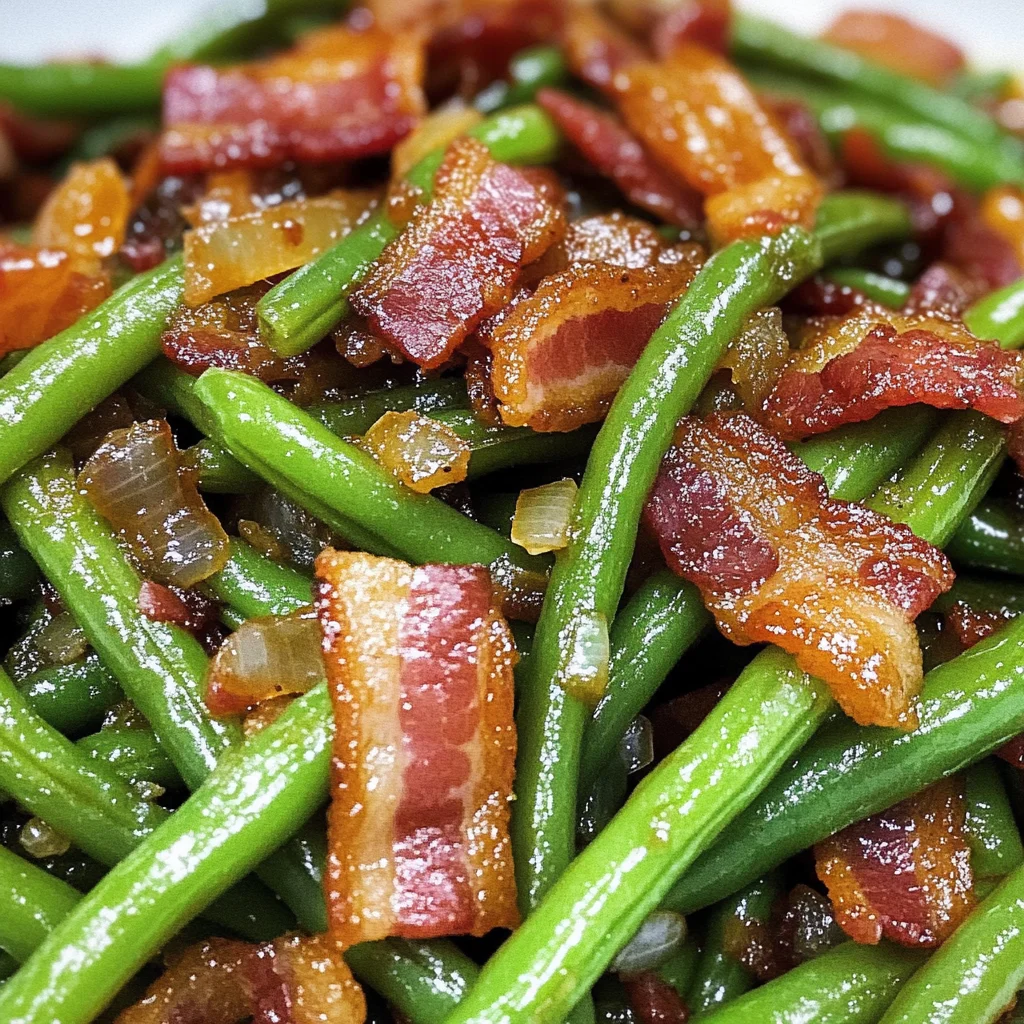Quick and Easy Southern Bacon and Green Beans Recipe