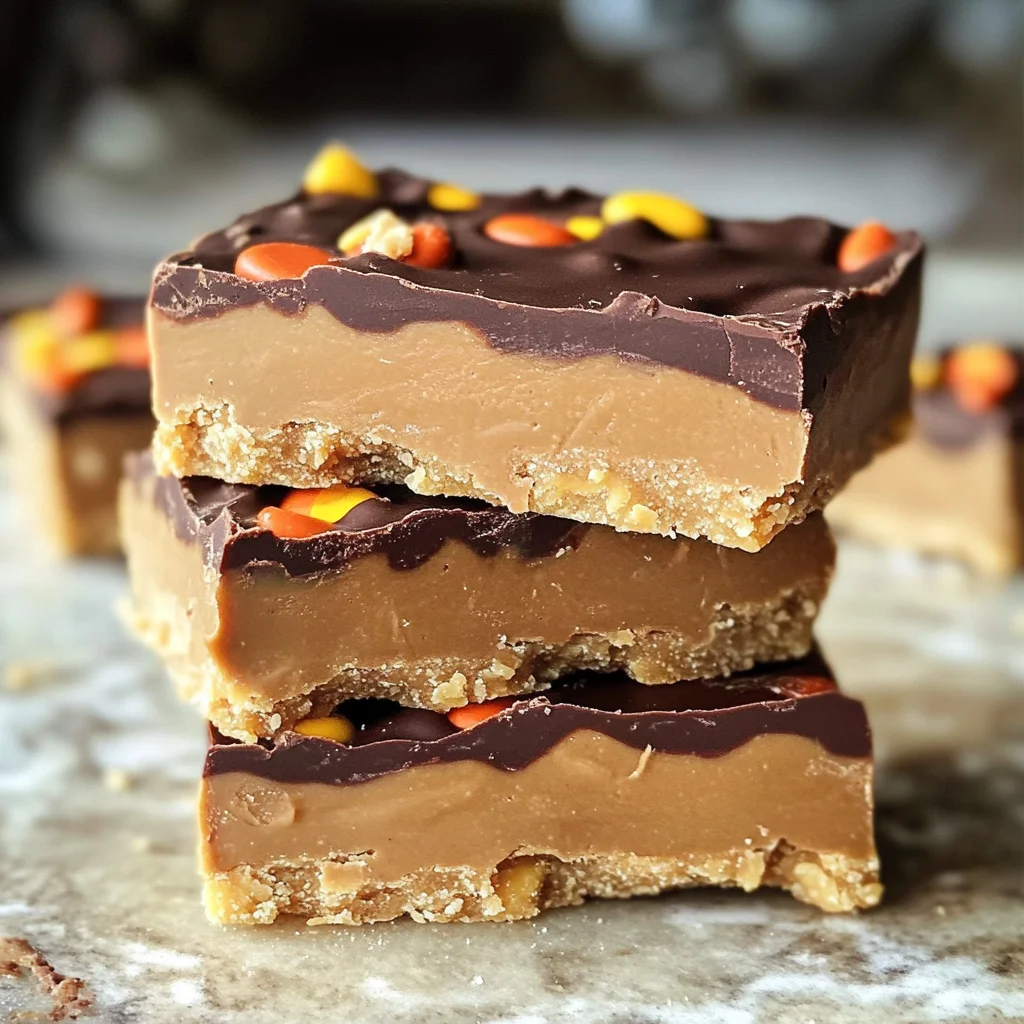 Reese’s Peanut Butter No-Bake Bars Recipe