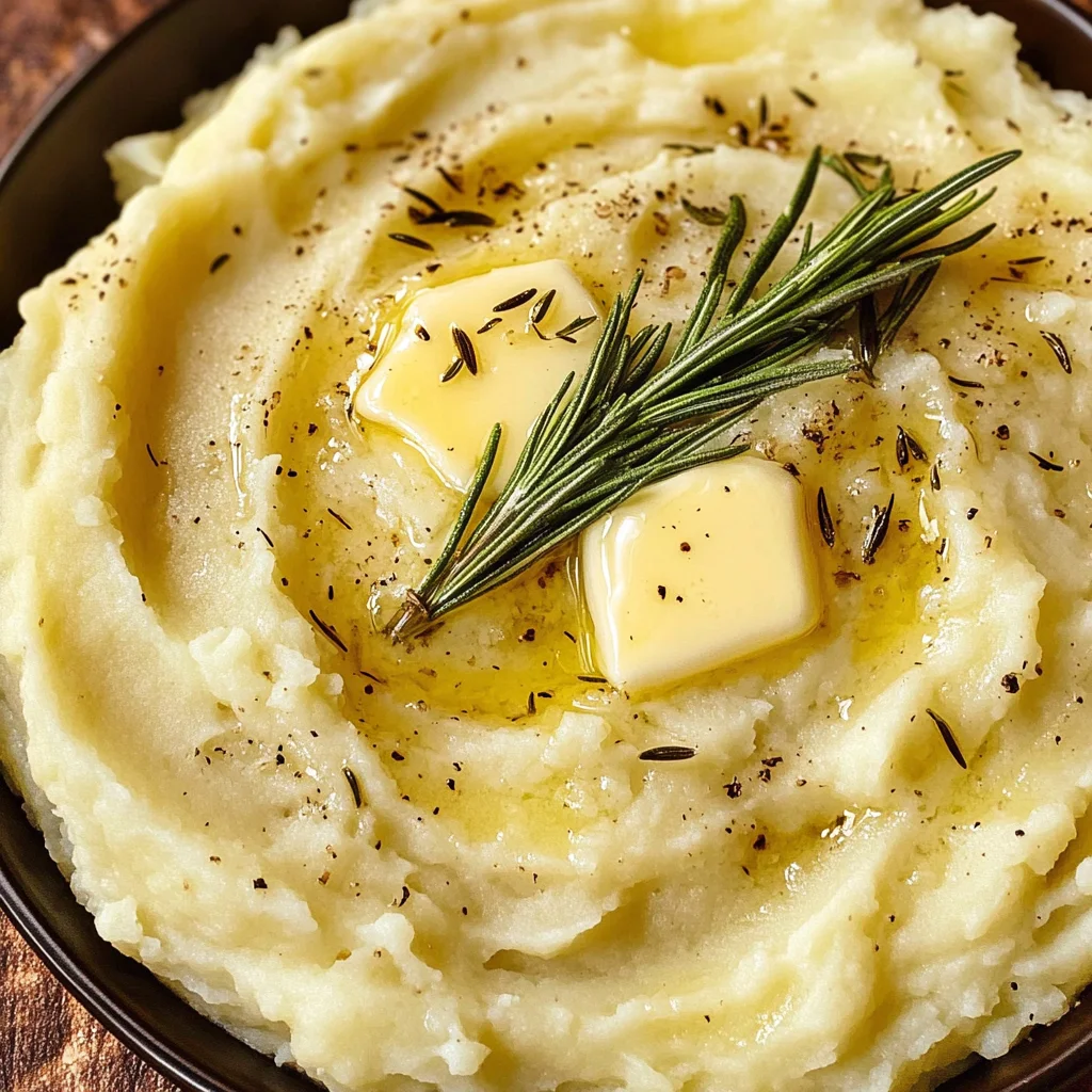 Rosemary Garlic Mashed Potatoes