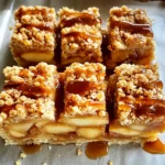Salted Caramel Apple Pie Bars