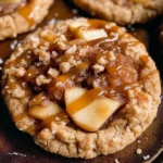 Salted Caramel Apple Pie Cookies