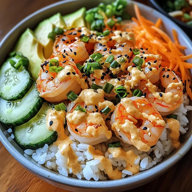 Shrimp Rice Bowls with Spicy Mayo