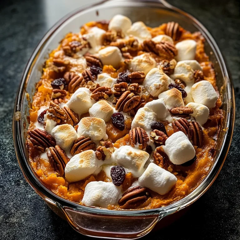 Southern Maple Sweet Potato Casserole