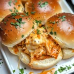Spicy Buffalo Chicken Sliders