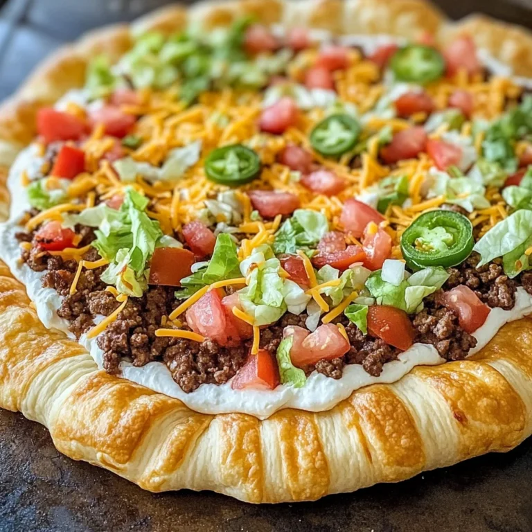 Taco Pizza Appetizer: A Delightful Fusion of Flavors