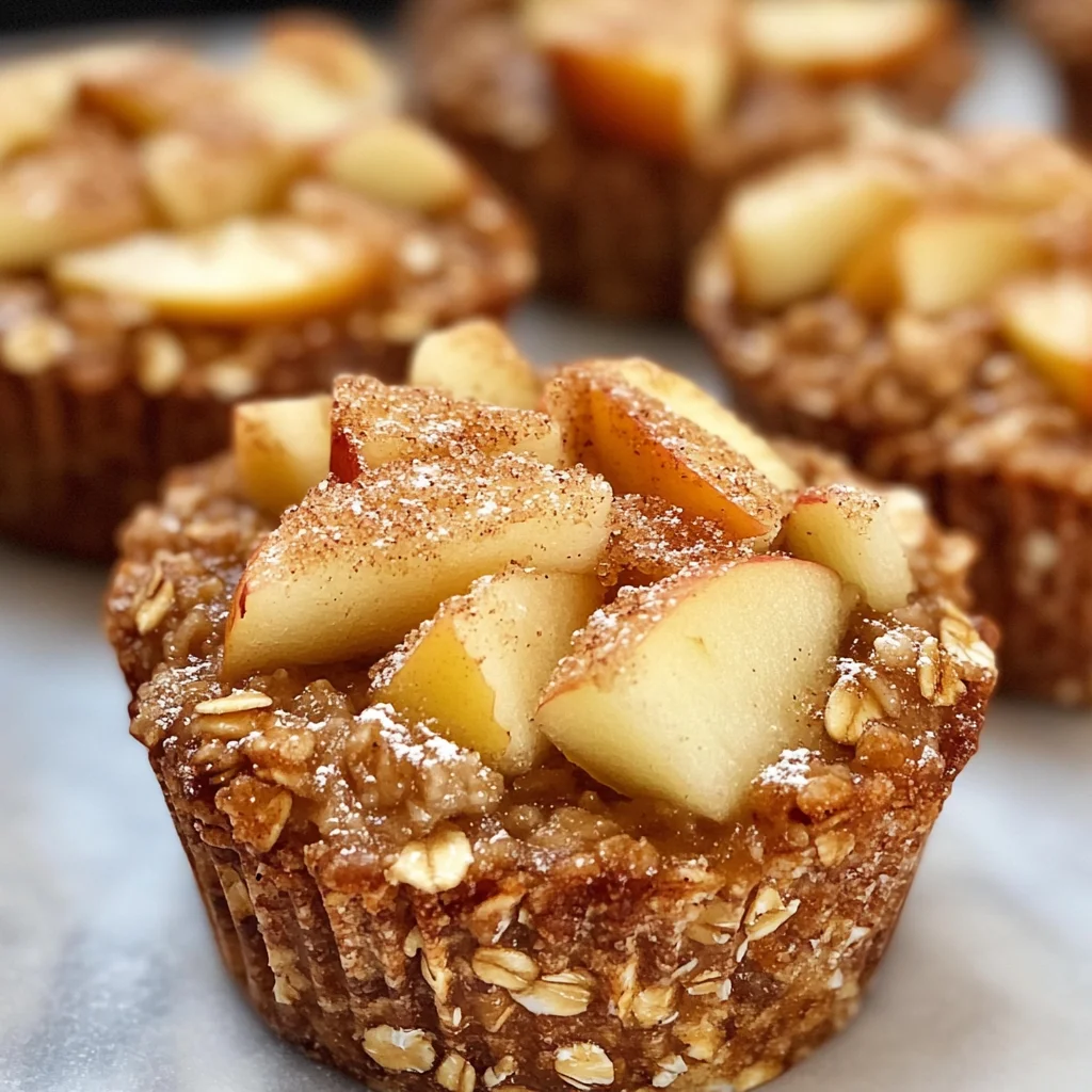 Tasty Baked Apple Cinnamon Oatmeal Cups