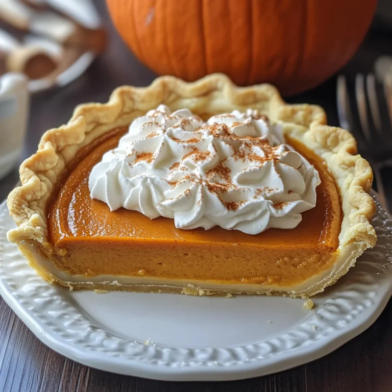 The Best Pumpkin Pie Recipe
