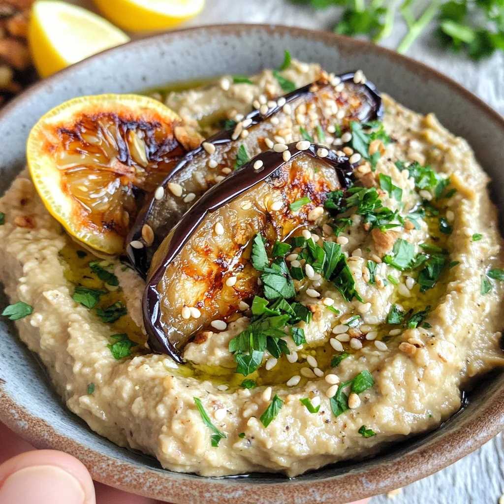 Vegan Baba Ganoush Lebanese Recipe