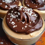 Vegan Peanut Butter Mousse (with a Chocolate Ganache!)