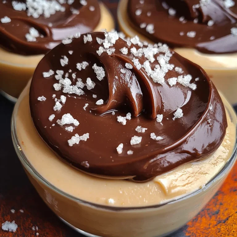 Vegan Peanut Butter Mousse (with a Chocolate Ganache!)