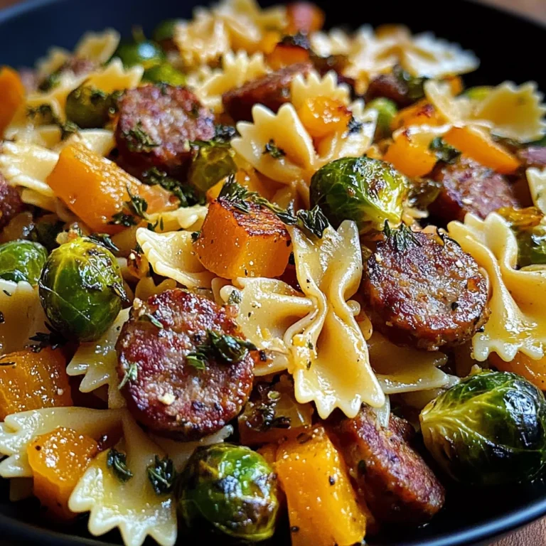 Autumn Sausage Pasta Squash: Amazing 25-Min Fall Favorite