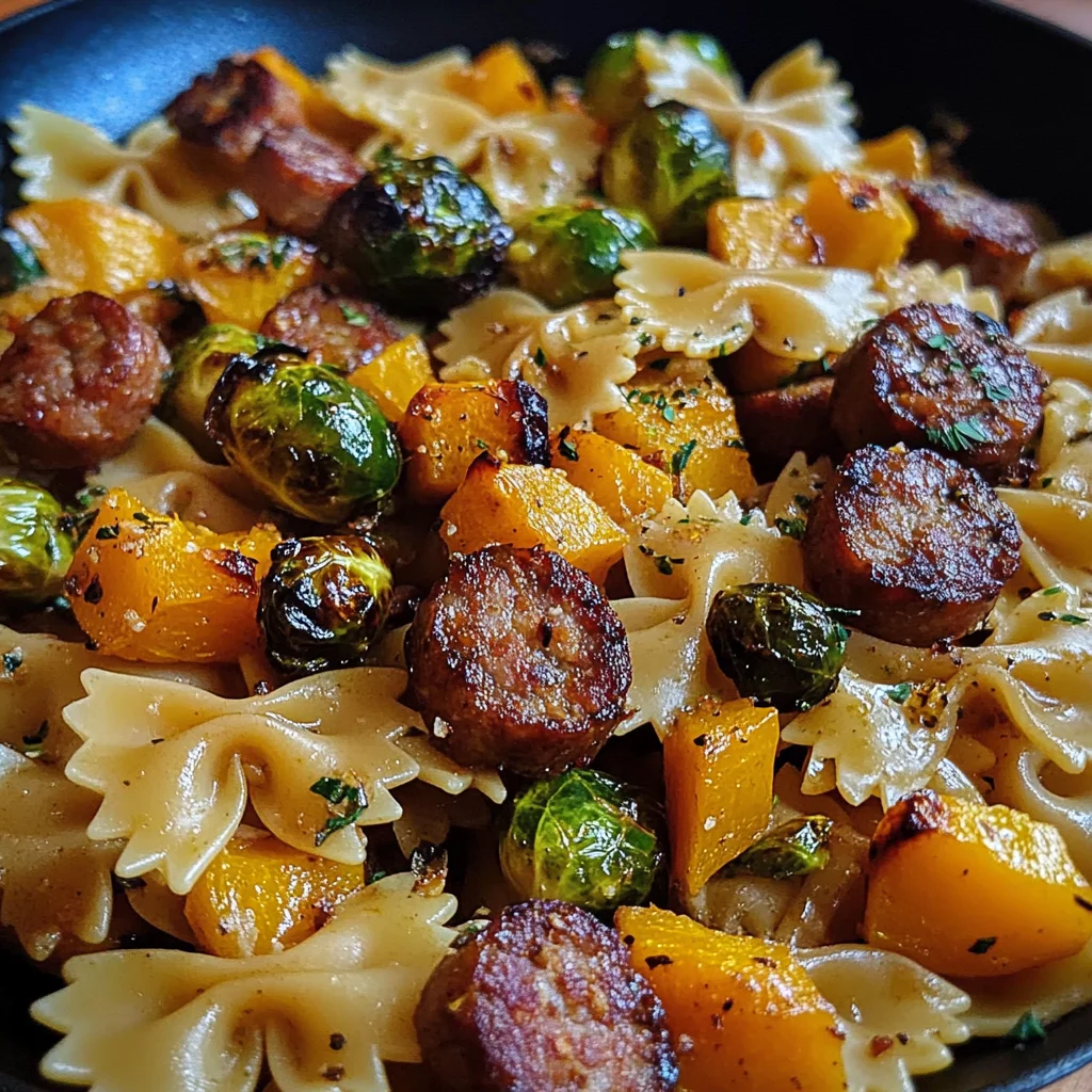 Autumn Sausage Pasta Squash: Amazing 25-Min Fall Favorite