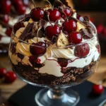 Black Forest Trifle for Christmas