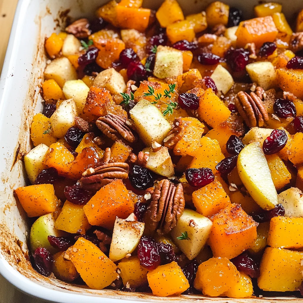 Butternut Squash Apple Bake