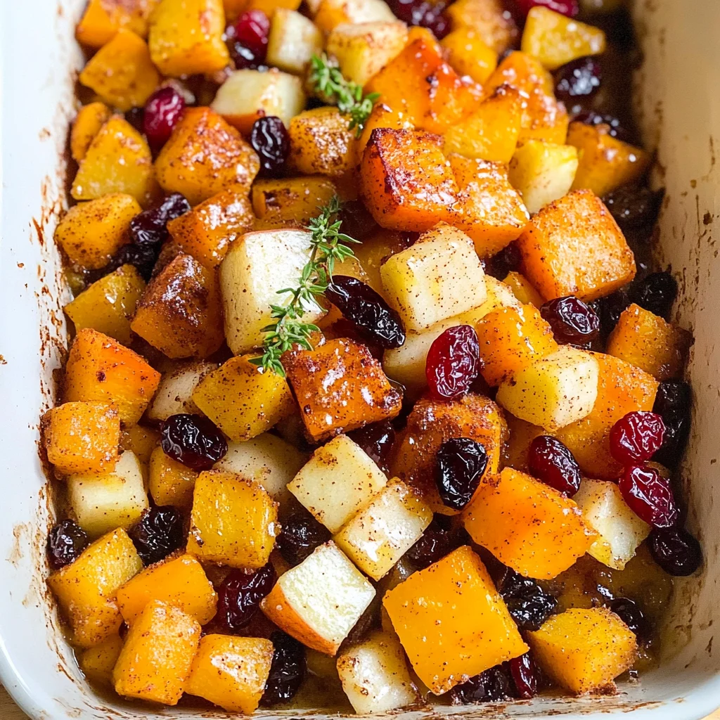 Butternut Squash Apple Bake