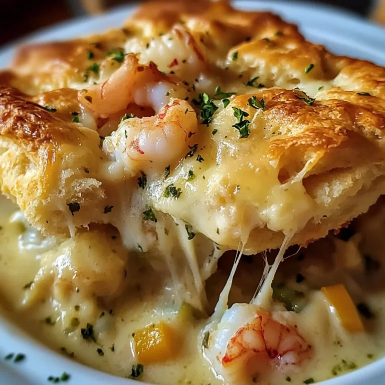 Cheddar Bay Biscuit Seafood Pot Pie: An Incredible Comforting Delight
