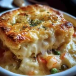 Cheddar Bay Biscuit Seafood Pot Pie: An Incredible Comforting Delight