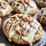 Cheesecake-Stuffed Cookies with White Chocolate and Reese’s