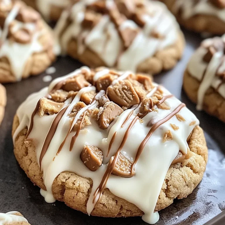 Cheesecake-Stuffed Cookies with White Chocolate and Reese’s